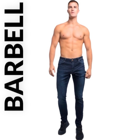 Barbell Apparel Jeans Barbell Apparel Stretch Denim Dark Indigo